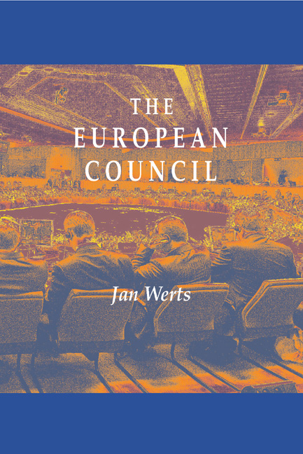 The European Council Book Cover