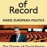 Book cover of 'Matters of Record - Inside European Politics: The Diaries of David Harley 1992-2010'